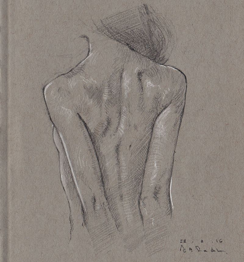 AkramFadl's tweet photo. #Figurestudy #figuredrawing #figurativedrawing #backstudy #art #modeldrawing #graphite and #whitechalk on #Strathmo… https://t.co/acQe6OpqBU