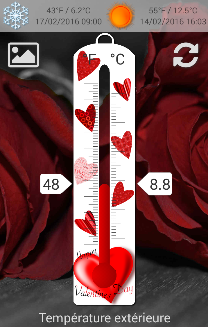 vinvinb13's tweet image. Découvrez notre thermomètre aux couleurs de l&apos;amour !
play.google.com/store/apps/det…
#monirapps #amour #stvalentin #android