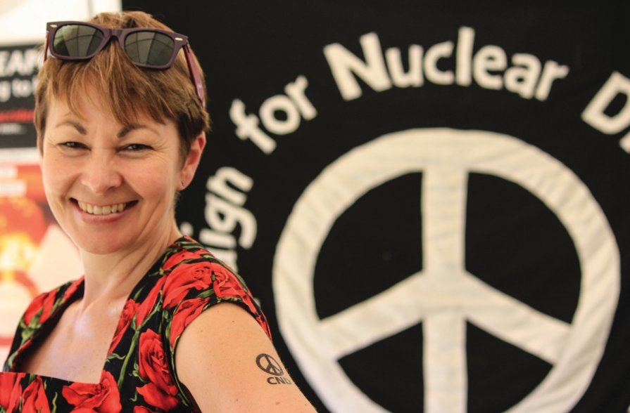 TheGreenParty's tweet image. This Saturday Greens are marching united against Trident. Join the #StopTrident #GreenBloc on.fb.me/1PkJXYa