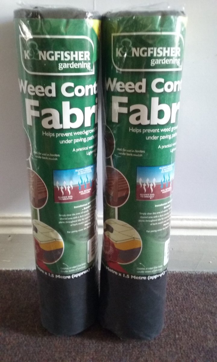 We now stock weed control fabric in 1.5 x 8m rolls !!!!! #shoplocal