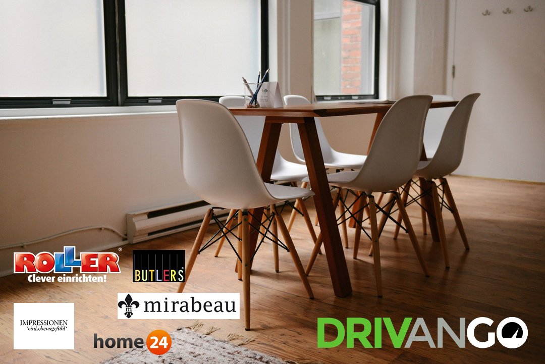 DRIVANGO's tweet photo. Vermöbel dein zu Hause! Neue Einrichtung findest du auch bei unseren Partnern! #Home24 #Butlers #mirabeau #roller https://t.co/Aj1c5RoBpt