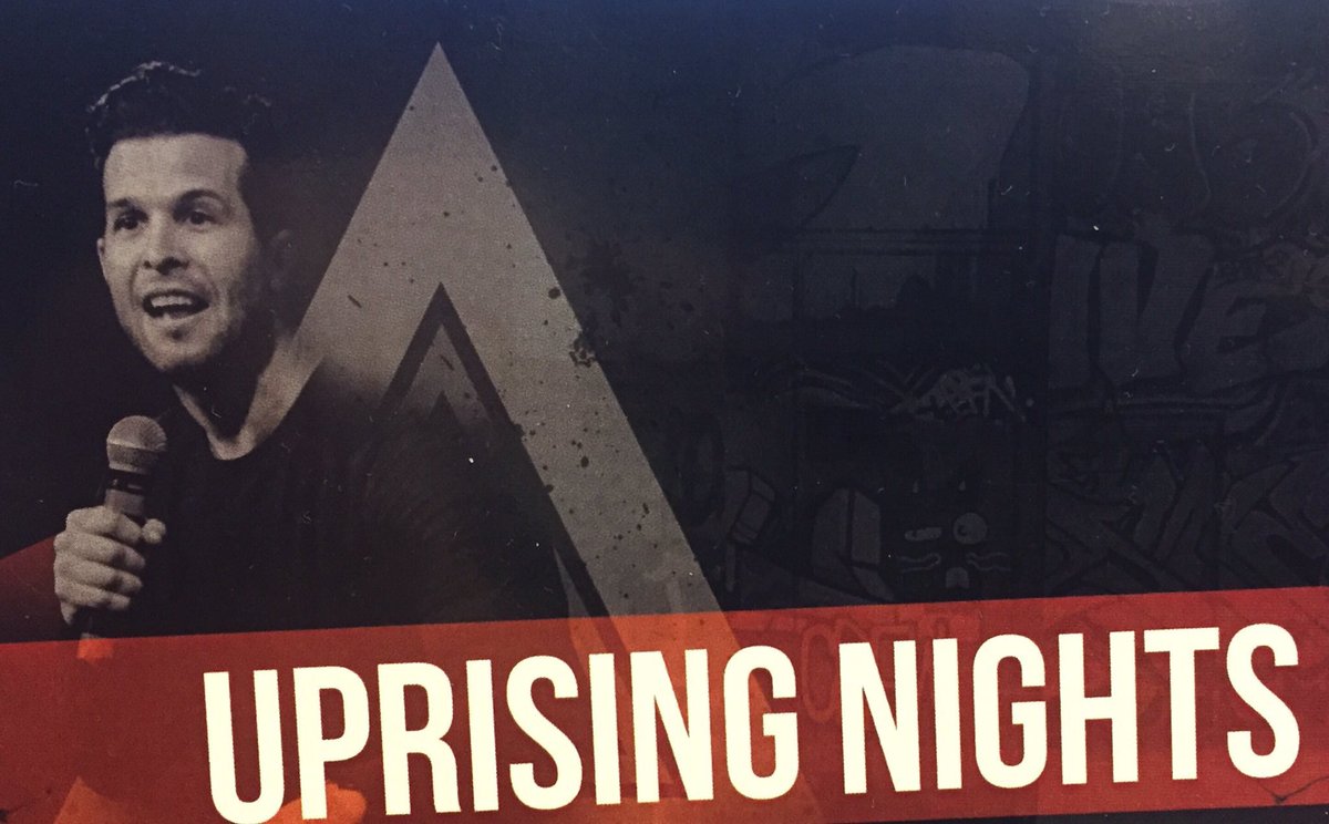 THE WAIT IS OVER!! Uprising night is here, with special guest <a href="/paulsgarner/">Paul Garner</a>! Can't wait to see you all Friday 🎉👍🏼