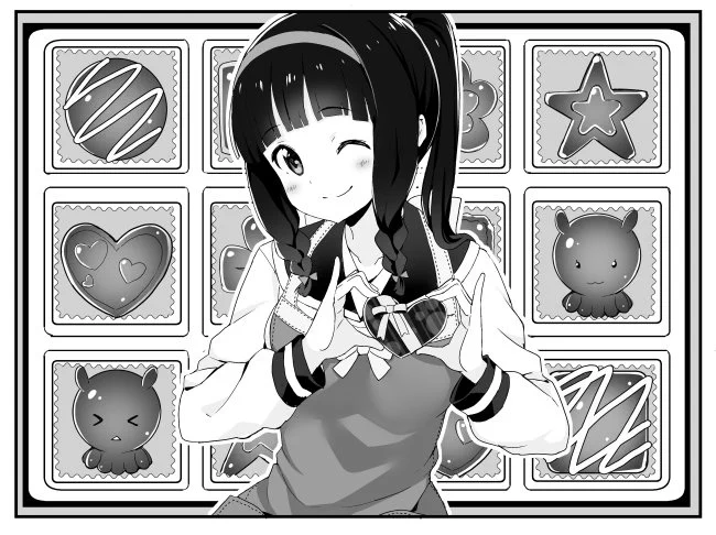 まんが4コマぱれっと4月号発売中です。『ぷにっと放課後のプレアデス』13話もよろしくお願いします!バレンタイン回です  #プレアデスほ 