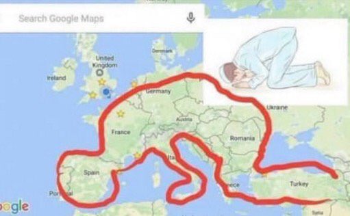 Atheist_Iran's tweet image. Miracle from God &amp;amp; proof that Europe should &amp;amp; will bow down to Islam. #IslamicLogic #QuranIsMiracle