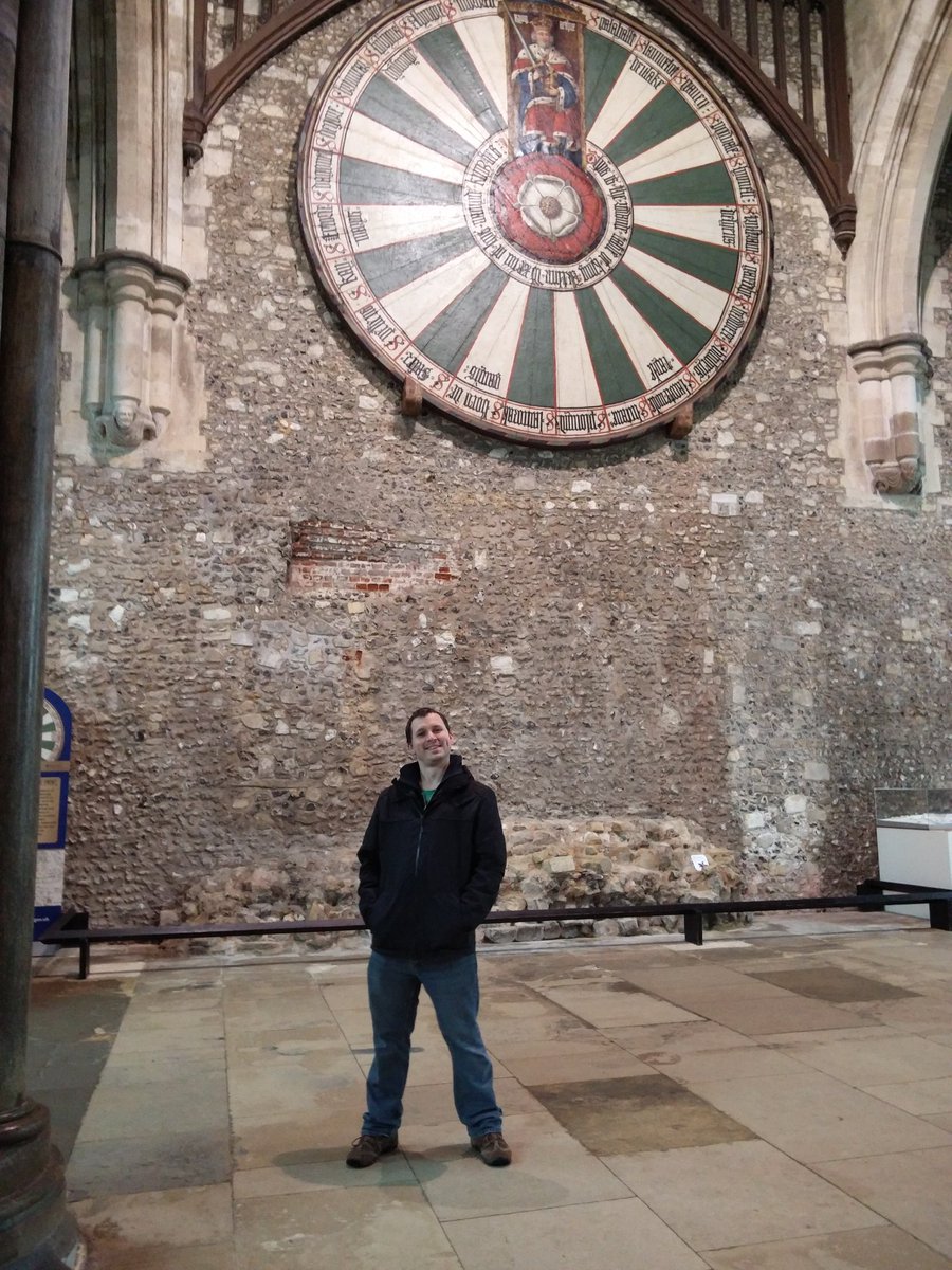 Just visited the round table, was epic. Wishing i was a wizard with <a href="/Abijane12/">Abi</a>
