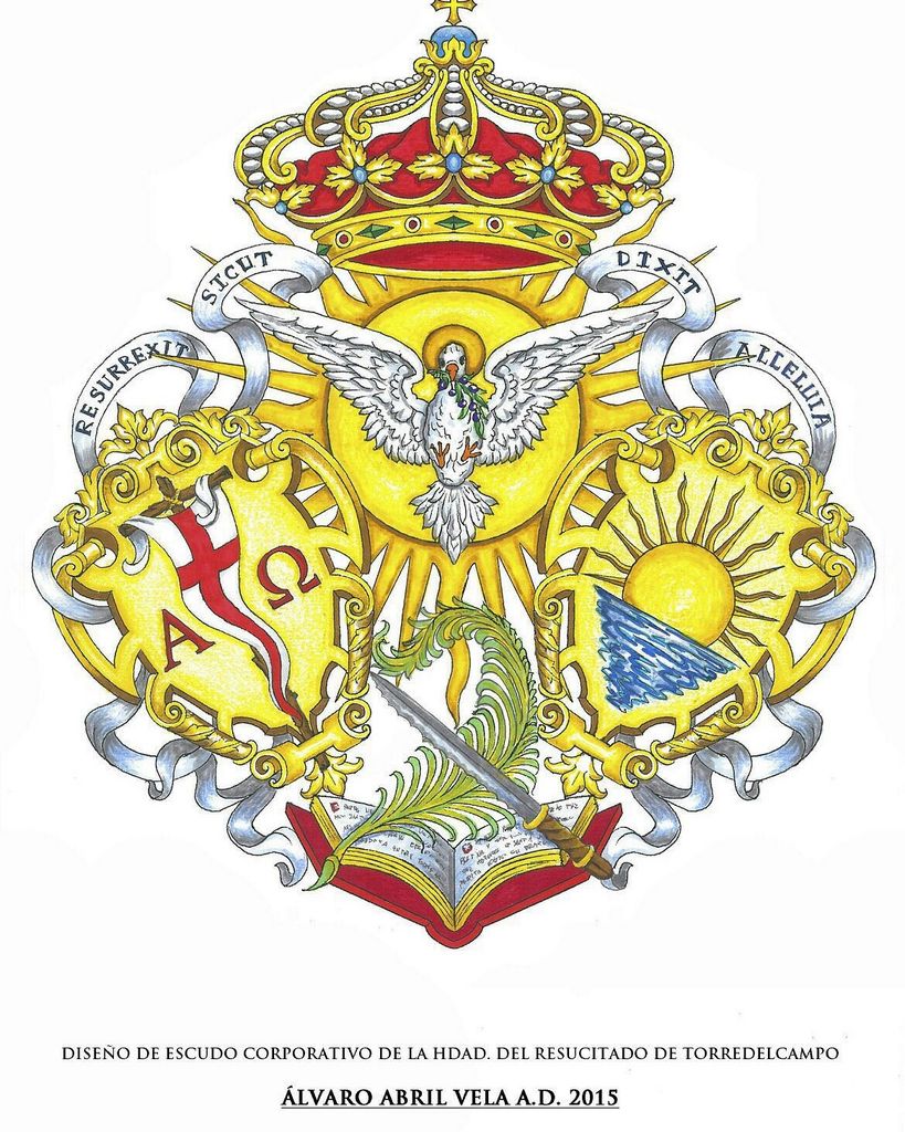 gjresutorre's tweet photo. Así será el nuevo escudo de nuestra hermandad aprobado por unanimidad en asamblea extraordinaria. https://t.co/iqHeccpf41