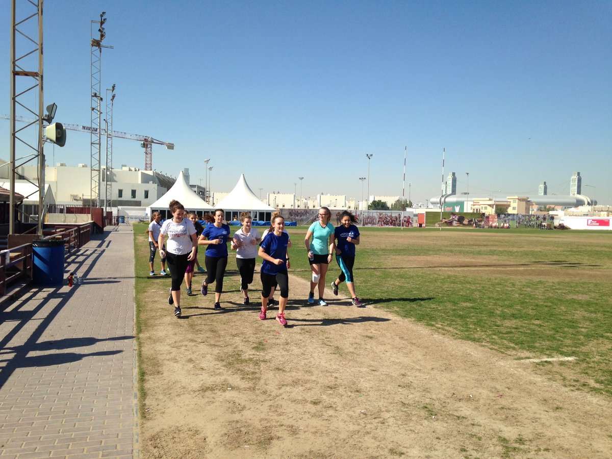 DCDofE's tweet photo. Silver students doing their sponsored run to raise money for their Sri Lanka trip next week https://t.co/dBqKufBOc3