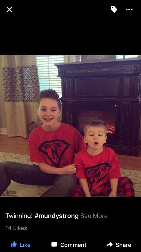 gmcmurt's tweet photo. Supporting SCS super today! #mundystrong https://t.co/LW0hQxG1br