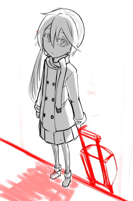 #今日の曙さん
下書き 

( ゜∀゜)o彡゜アケボノ!( ゜∀゜)o彡゜アケボノ!
もっと曙さん描きたい!
この気持ちまさしく愛です!(*'ω`*) 