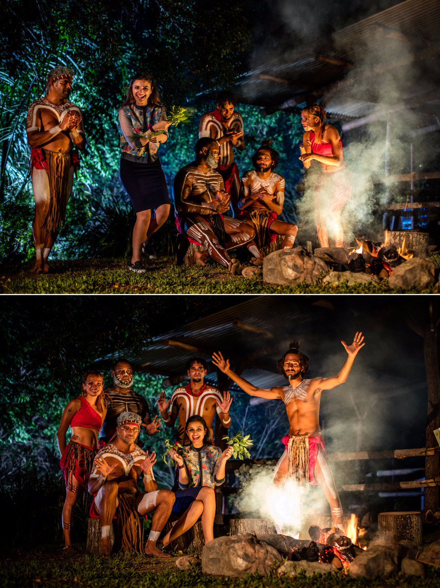 ParineetiChopra's tweet photo. At @tjapukai_aust, mesmerized by the amazing live performance! @CairnsGBR  #exploreTNQ https://t.co/HnpXrCYOIe