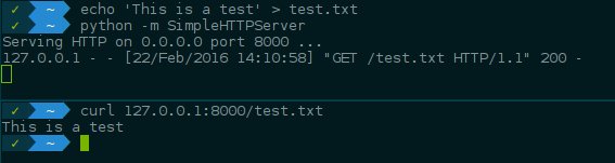 twtcodes's tweet image. Simple #HTTPServer for transferring files easily in #python. `python -m SimpleHTTPServer`