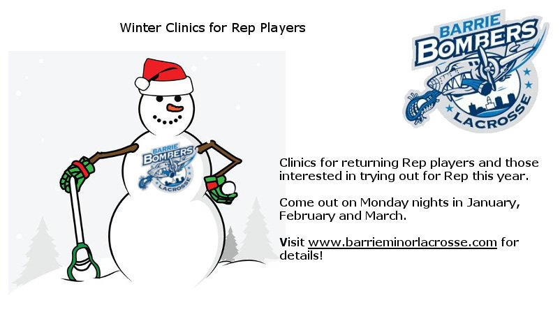 Clinics for rep players and REGISTRATION for #lacrosse continue tonight! <a href="/OntarioLacrosse/">Ontario Lacrosse</a> <a href="/BarrieToday/">BarrieToday</a> <a href="/barriecloud/">BarrieCloud</a>