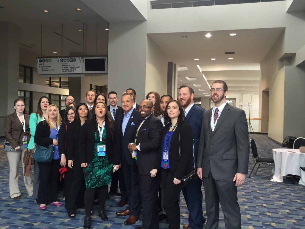 JimNussle's tweet photo. Just crashing the Crashers... #CrashtheGAC16 #CUNAGAC https://t.co/CYVQMgcRIq