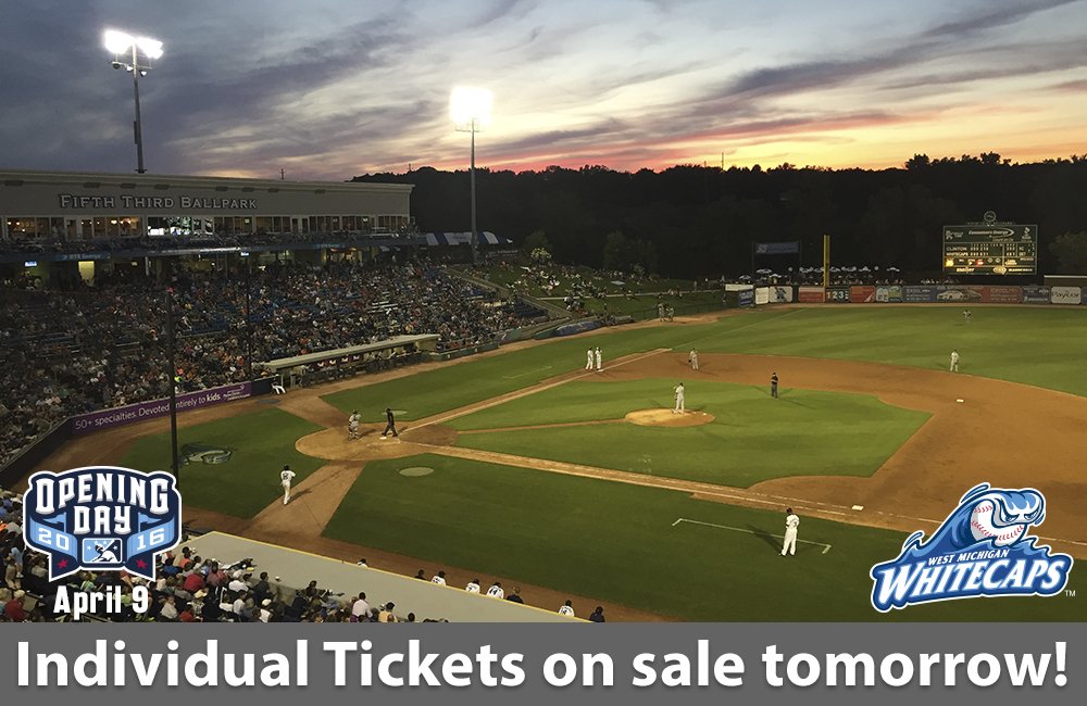 wmwhitecaps's tweet photo. Opening Day is just 47 Days away and individual tickets are on sale TOMORROW at 10am! #TicketCountdown #wcaps https://t.co/T7I6zsCnG8