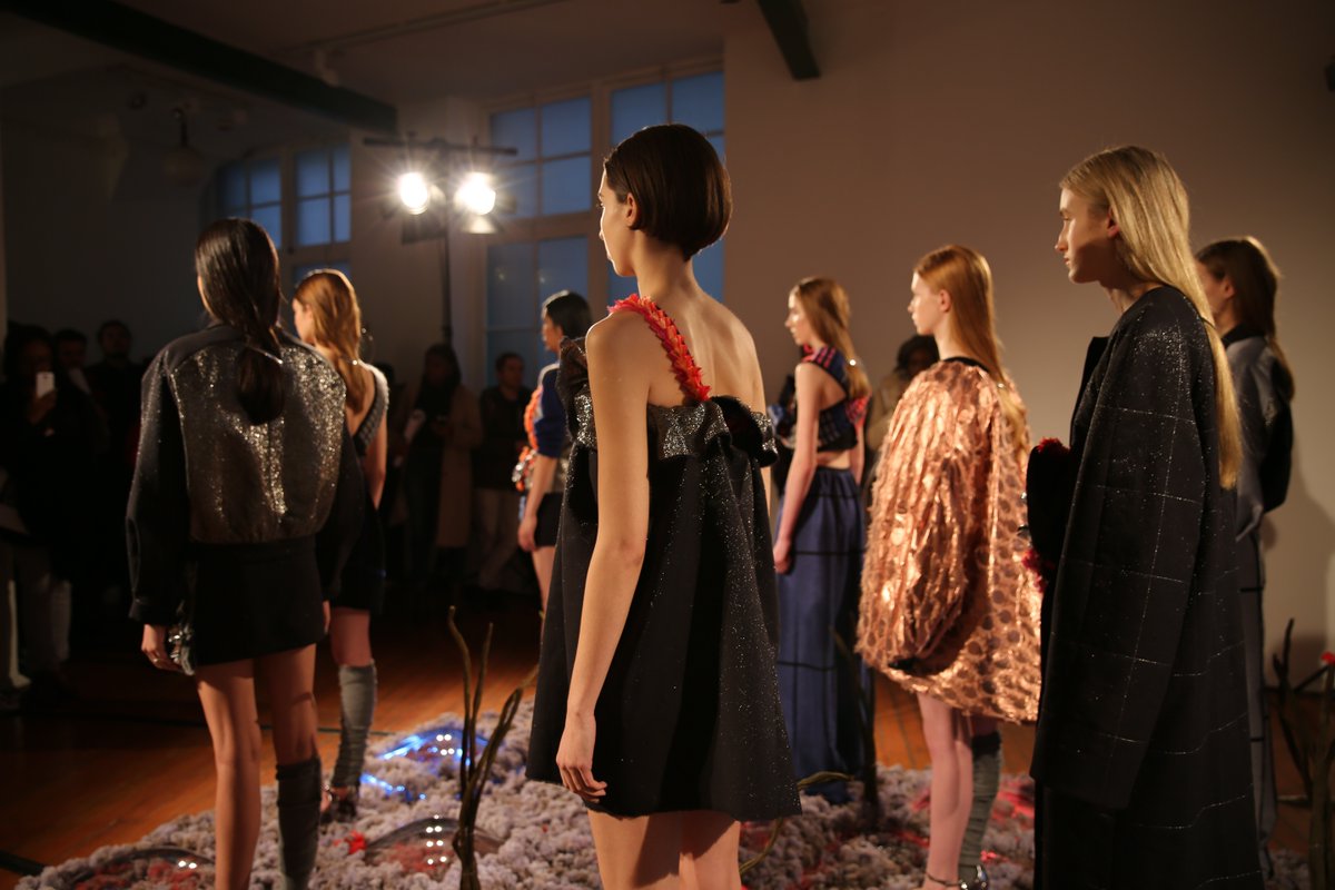 Minki Cheng Presentation at The Elms Painting Rooms photos by <a href="/Brilliant_White/">Charlotte White</a>