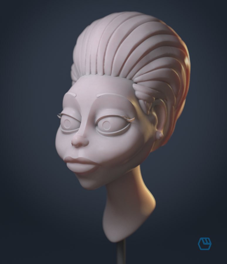 Character_Box's tweet image. Recent ZBrush character sculpt just for fun!!!