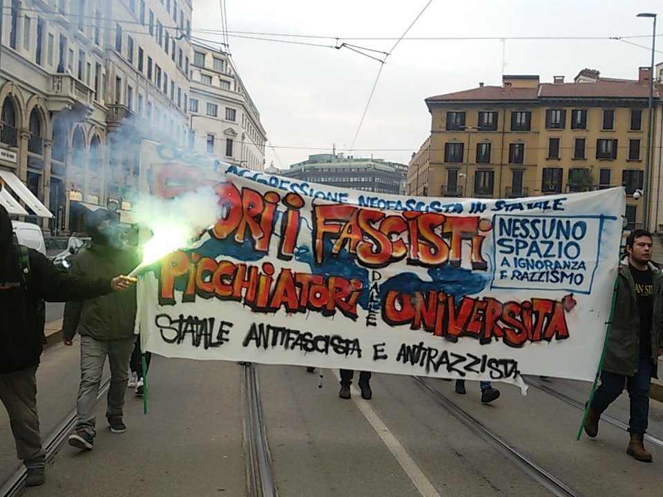L'unica Statale che vogliamo è antirazzista e antifascista! Nessuno spazio a ignoranza e razzismo