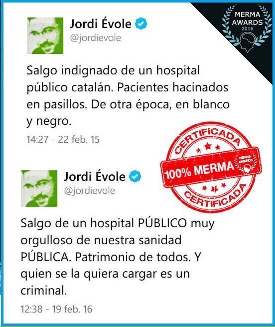 Amegoland's tweet photo. Evolar: capacidad de decir una cosa y la contraria sin ruborizarse. https://t.co/QkOcEp939I