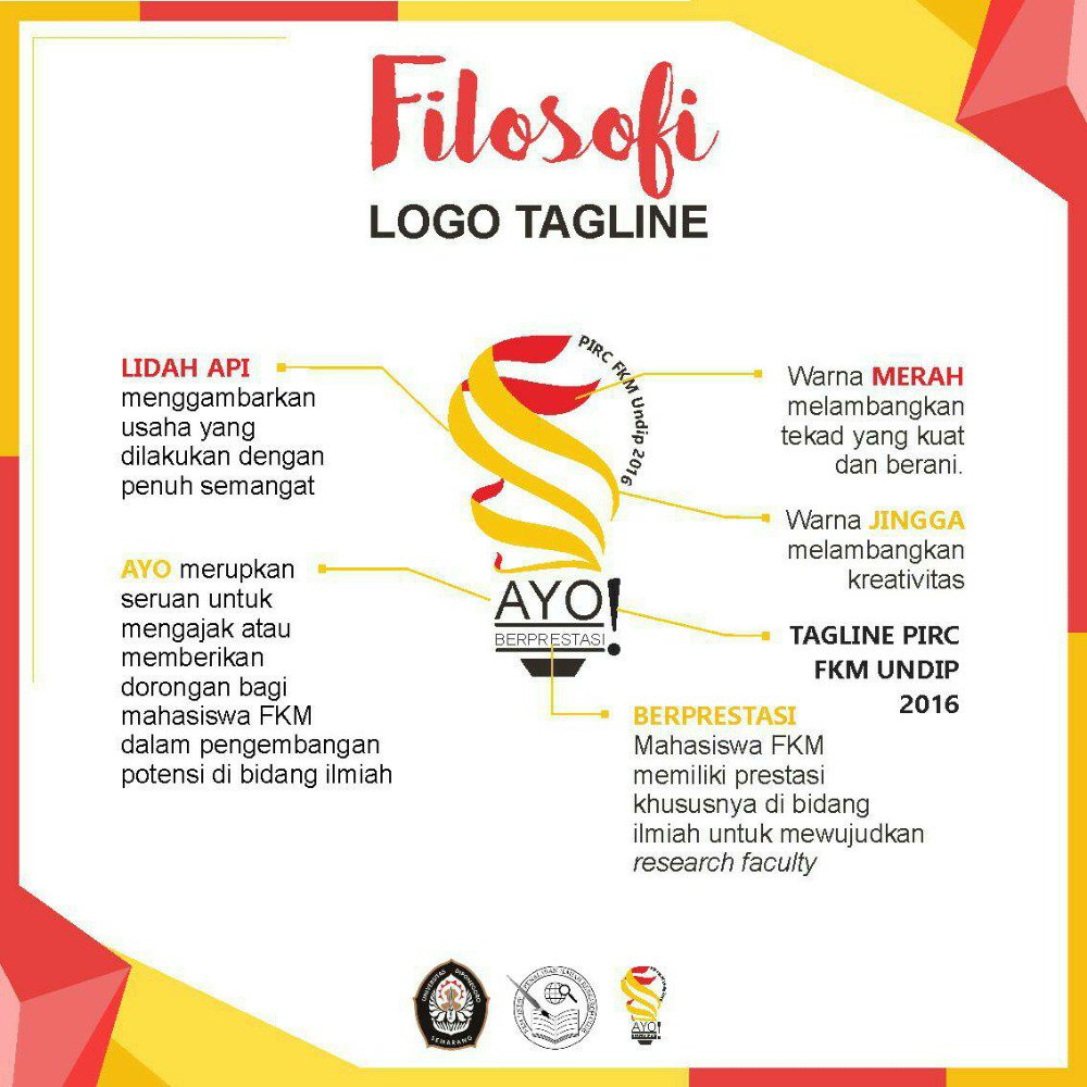 PIRC FKM UNDIP on Twitter FILOSOFI LOGO DAN TAGLINE 