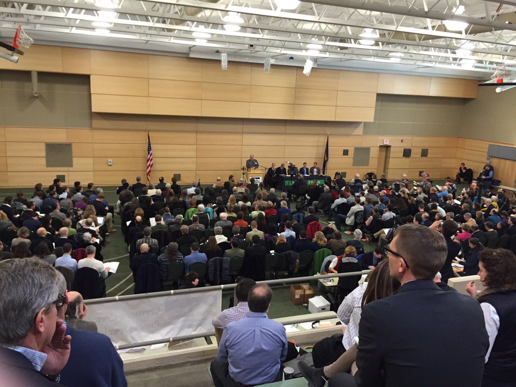 rsstone's tweet image. Packed house today to kick off #vt #climate economy summit!