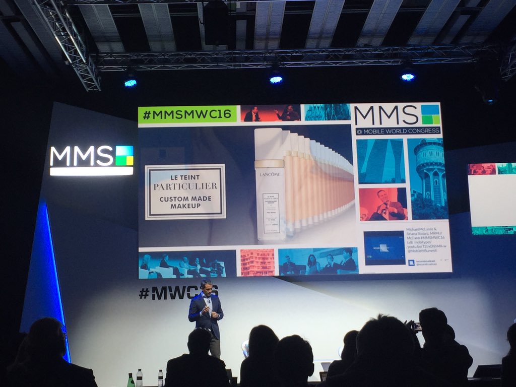 SamKScott's tweet image. True personalization outside of just using data to inform media #wherecanibuyit  #digitalbeauty #MMSMWC16