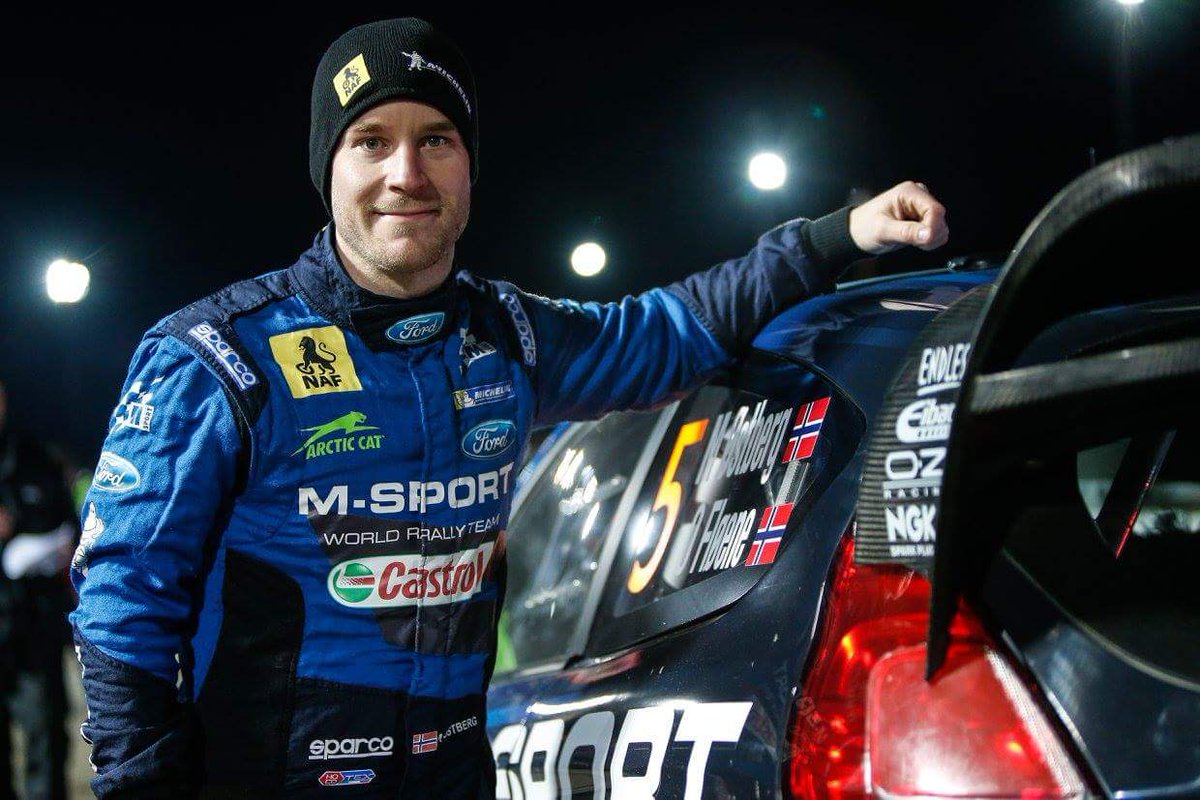 Mads Ostberg, cu Fiesta R5 in etapa de debut din ERC