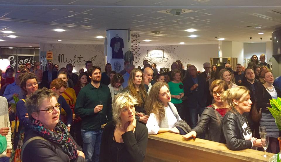 Gister geweldige opening gehad! Laat onze droom maar verder groeien! #droom #Uden