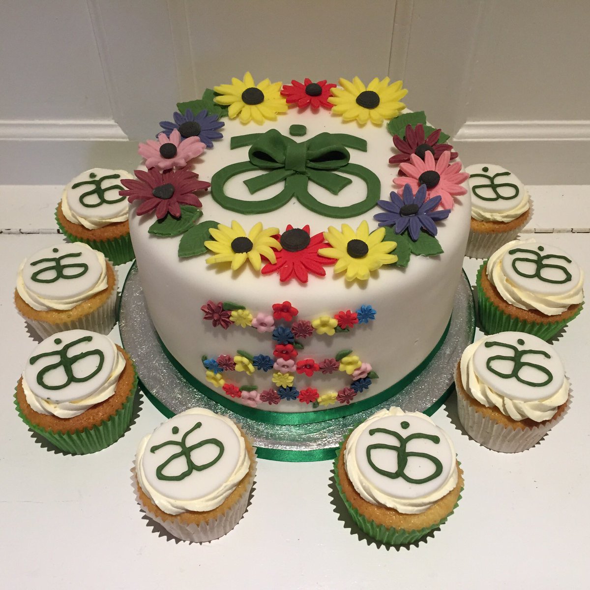 kitchen_coco's tweet image. Today's glorious #cake #arbonne #grantham to reflect their amazing botanical products @arbonne