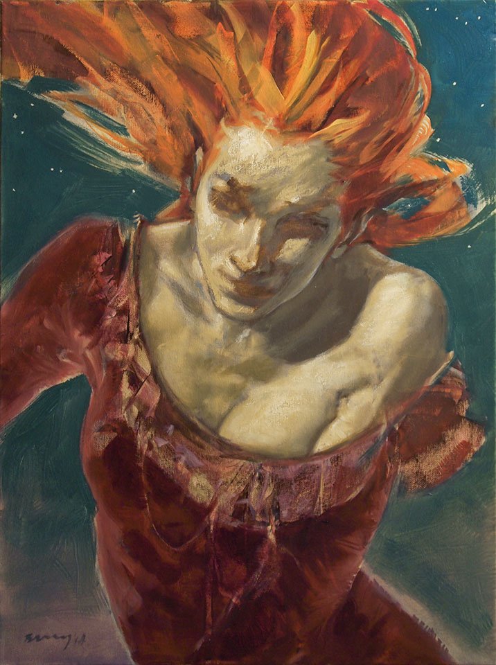 RickBerryStudio's tweet image. Art is Emotion @rickognitive uses art as tool to discover (no models) Solo Exhib #Rickberry @OKCU thru March4