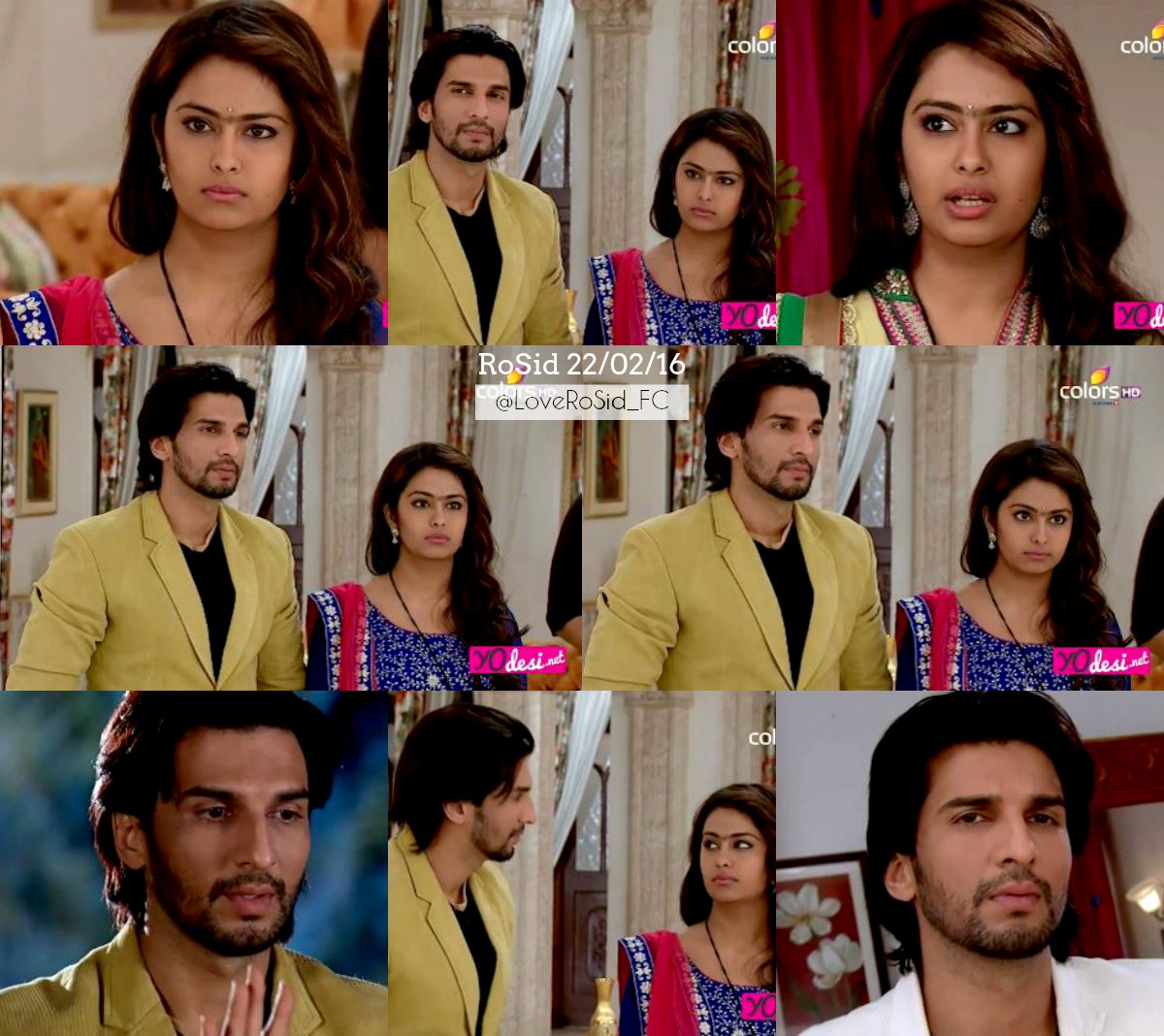 avikamanishfcx's tweet photo. #RoSid frm #22Feb2016 #SSK 😍💕😘
#Roli #Siddhant #MagicalCouple

@manishmischief @avika_n_joy @ColorsTV https://t.co/Q89voyW2Gl