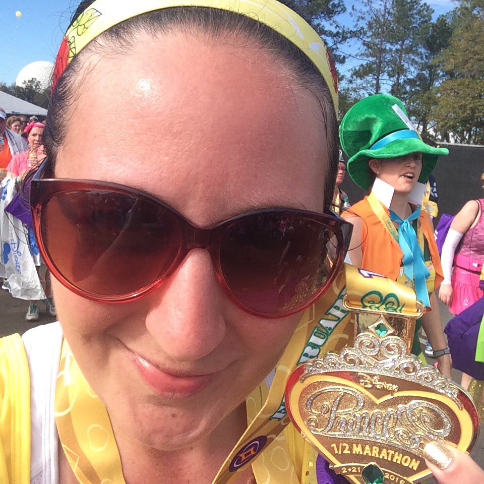 BMSchorus7's tweet photo. Any goal is attainable when you set your mind to it!! #PrincessHalf https://t.co/p13qvAUciA