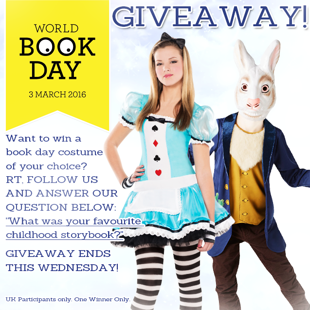 megafancydress's tweet photo. #WIN a #WorldBookDay #costume of your choice! RT, Follow Us and Tell Us Your Favourite Childhood Book! 📖 #giveaway https://t.co/1YHyyGo64p
