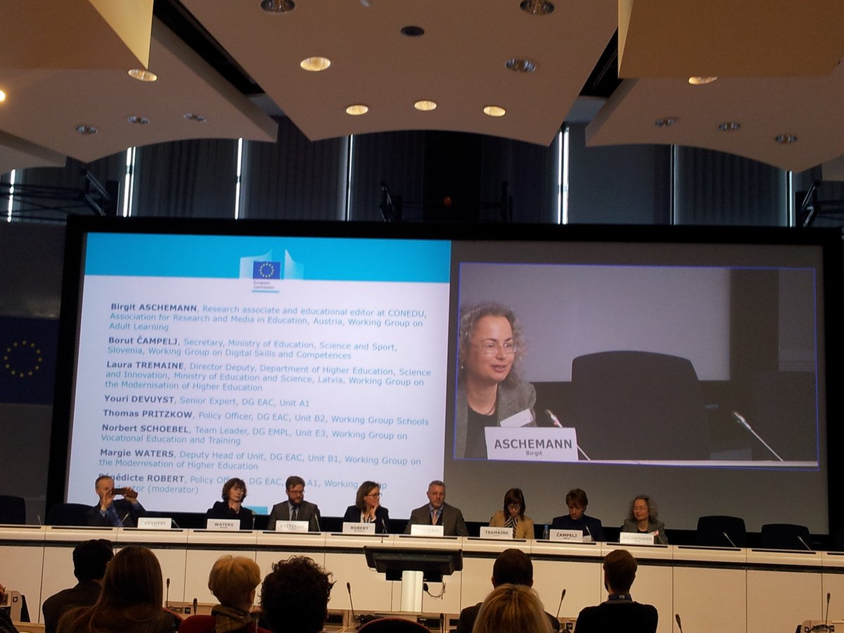 AlexandraDehmel's tweet photo. Kick-off meeting for the new #ET2020 working groups. Happy to represent @Cedefop in the #adult learning group https://t.co/4qT3gTa6QE