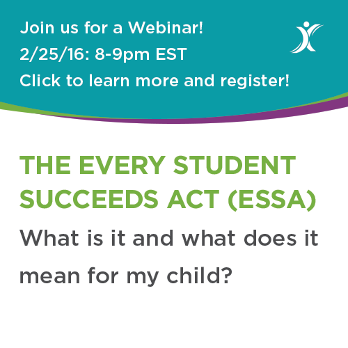 TouretteAssn's tweet photo. Join us for a webinar on 2/25 regarding The Every Student Succeeds Act (#ESSA) https://t.co/Ig5flRypGj https://t.co/Caj5rA4Kq3