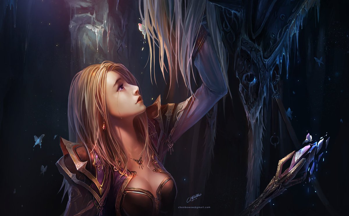 Warcraft's tweet image. Love can melt even a frozen heart.