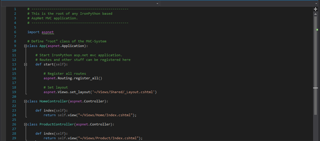 be_eggers's tweet image. #aspnet #mvc routing works pretty well under #ironpython. Developing website with #python comes closer! @ironpython