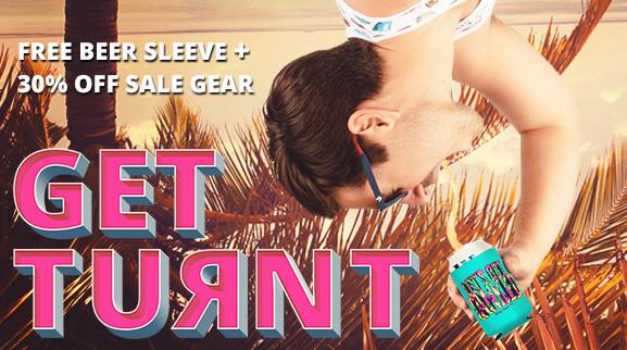 lauren_cagno's tweet photo. why not get turnt before spring break too? 30% off sale gear with code “turnt” + free beer sleeve!🍻 #rowdyrep https://t.co/Oh8EFfzqPP