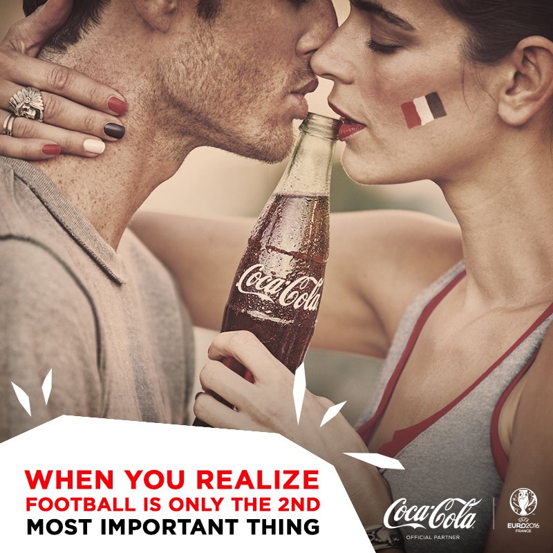 That fan feeling: As long as you don‘t miss a goal. #EURO2016 #tastethefeeling