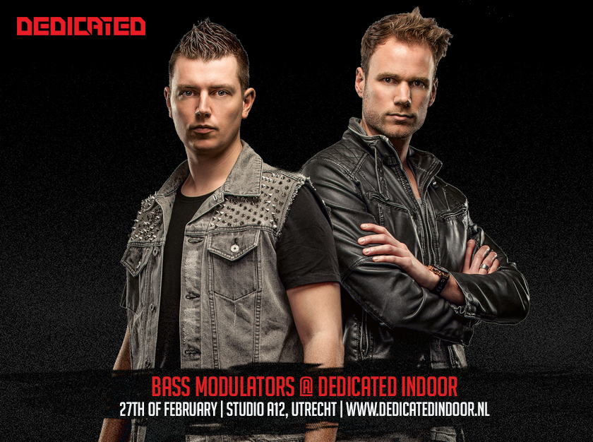 THIS Saturday at #DEDICATED Indoor: <a href="/BassModulators/">Bass Modulators | BM</a>!!!! #Hardstyle #Utrecht || Check the full #line-up now!