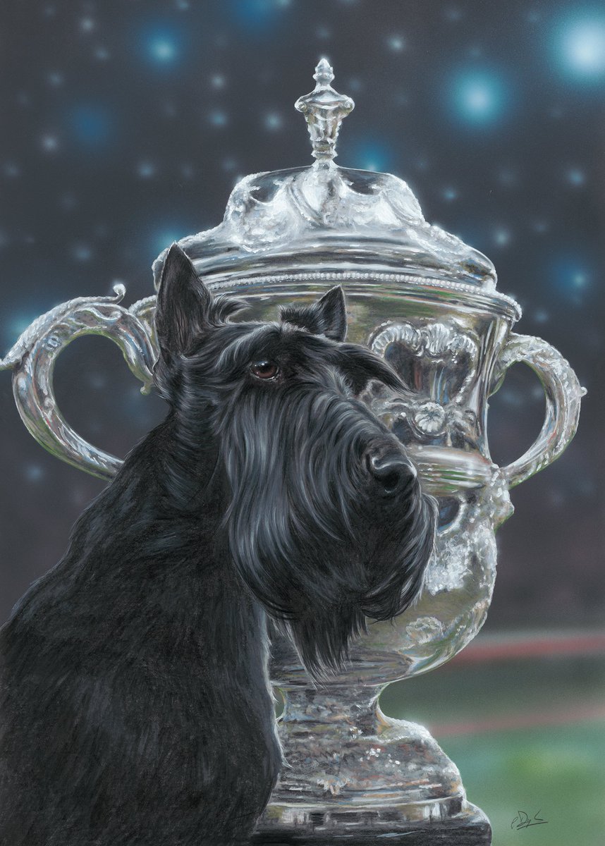 dogworldnews's tweet photo. '#Knopa’s big moment captured on #canvas' - https://t.co/YYuFHenhHF #Crufts #Crufts2015 #dogs #dogshows #painting https://t.co/2HEUN1y4oX