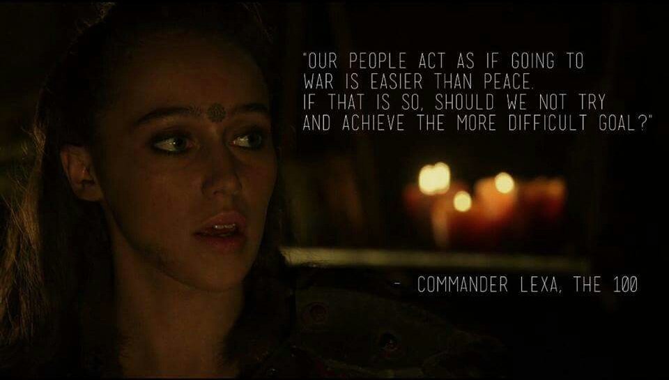 NightbloodHeda's tweet photo. Wise Heda!!!
#The100 #clexa #WeLoveYouAlycia #hedasback #LongLiveHeda https://t.co/PjANM1imgA