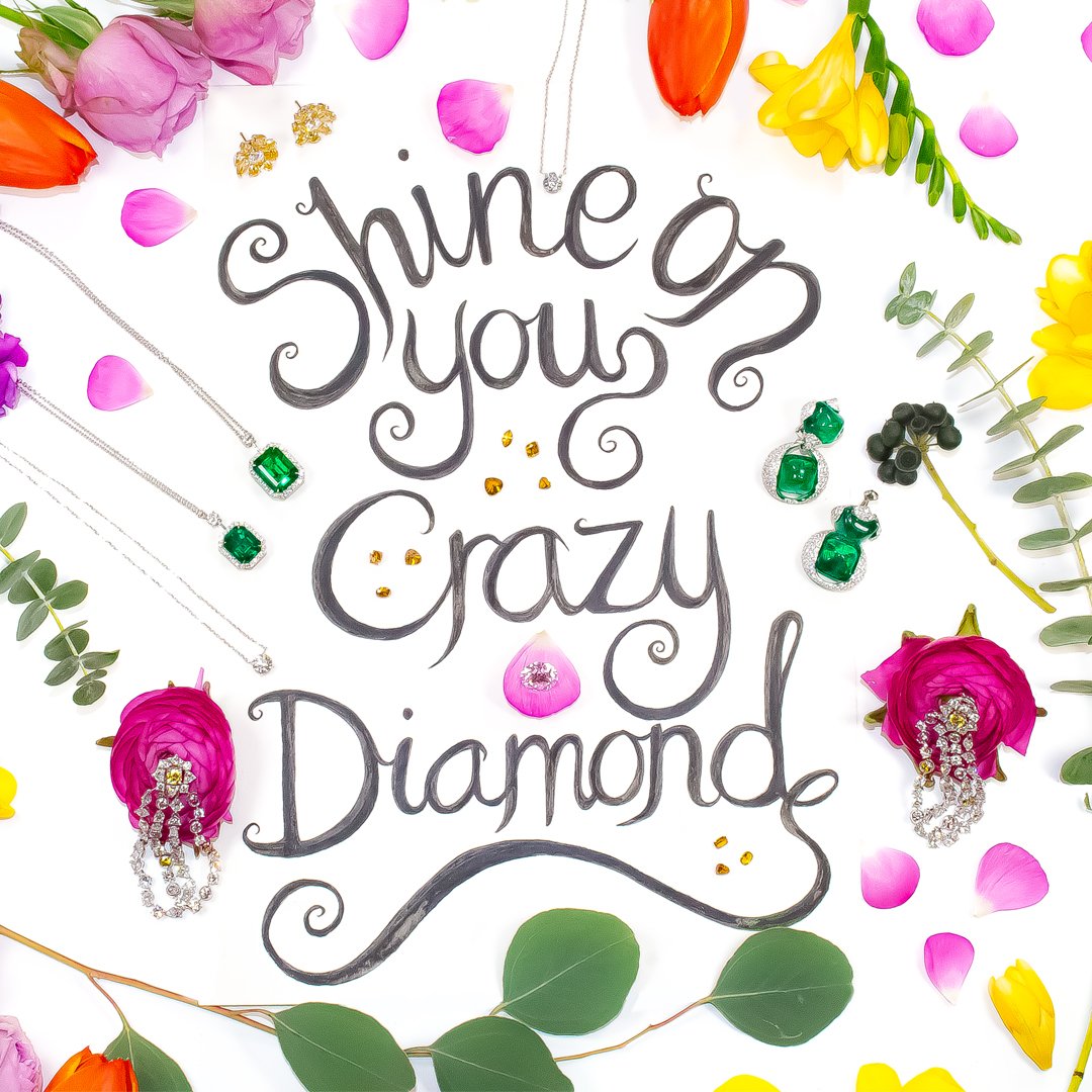 Words of inspiration this week for all our crazy diamonds out there. #MotivationMonday