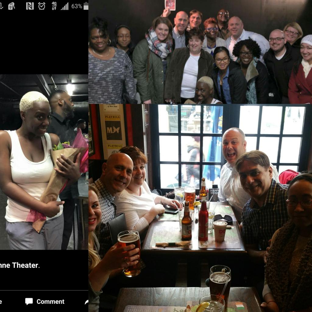 ceedesbacting28's tweet photo. Thanks so much for the love and support for the ones who made it to see me #DDS #actorslife #blondeambition #theatre https://t.co/lGD7eeXHmM