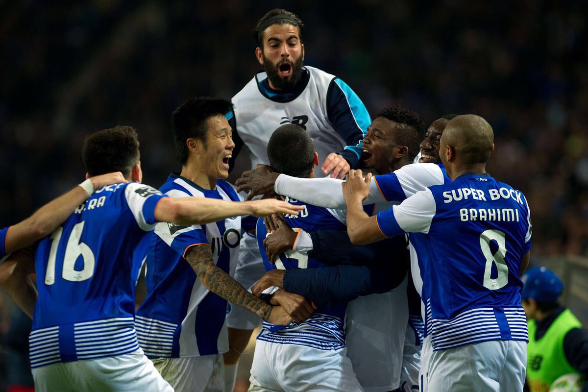 Belle victoire hier! #OnLâcheRien #VamosPorto