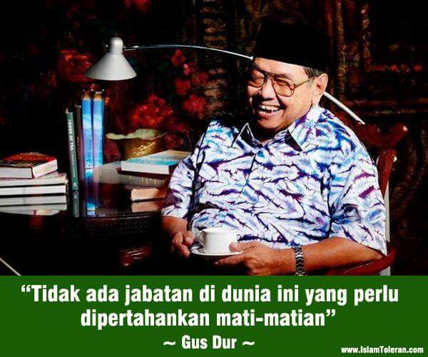 gemasaba_sumbar's tweet photo. Gusdur : Tidak ada jabatan di dunia ini yg perlu dipertahan kan mati-matian.
@BeritaPKB @febbydtbangso @PkbSumbar https://t.co/sGkMNLZCsQ