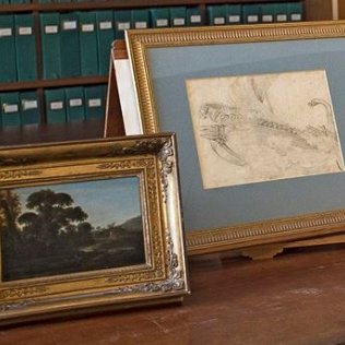 Museate4's tweet photo. Marco Chiarini ha dejado al Uffizi dos obras: Un paisaje con pastores y un retrato de Piero Chiarini.
ÁyP https://t.co/F2HGygRDiT