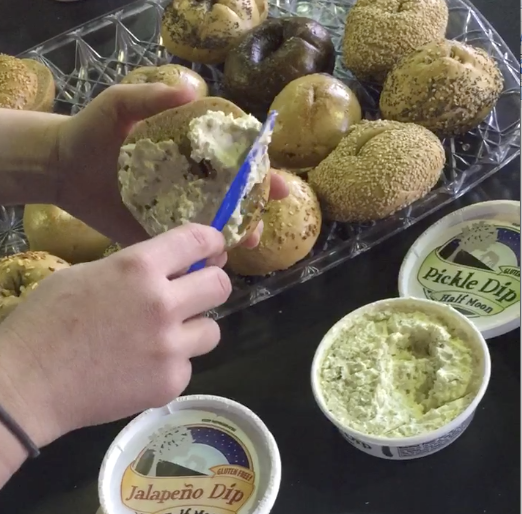 halfmoonville's tweet photo. Our spreads pair well with a bagel from Nancy’s Bagel’s! #ShopLocalKY https://t.co/qZP8DyEm3F