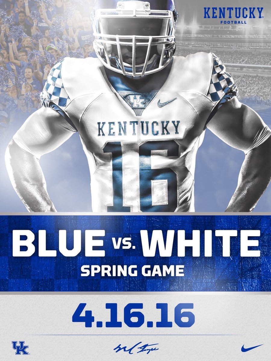 54 days until the BlueWhite game Kentucky Sports Radio