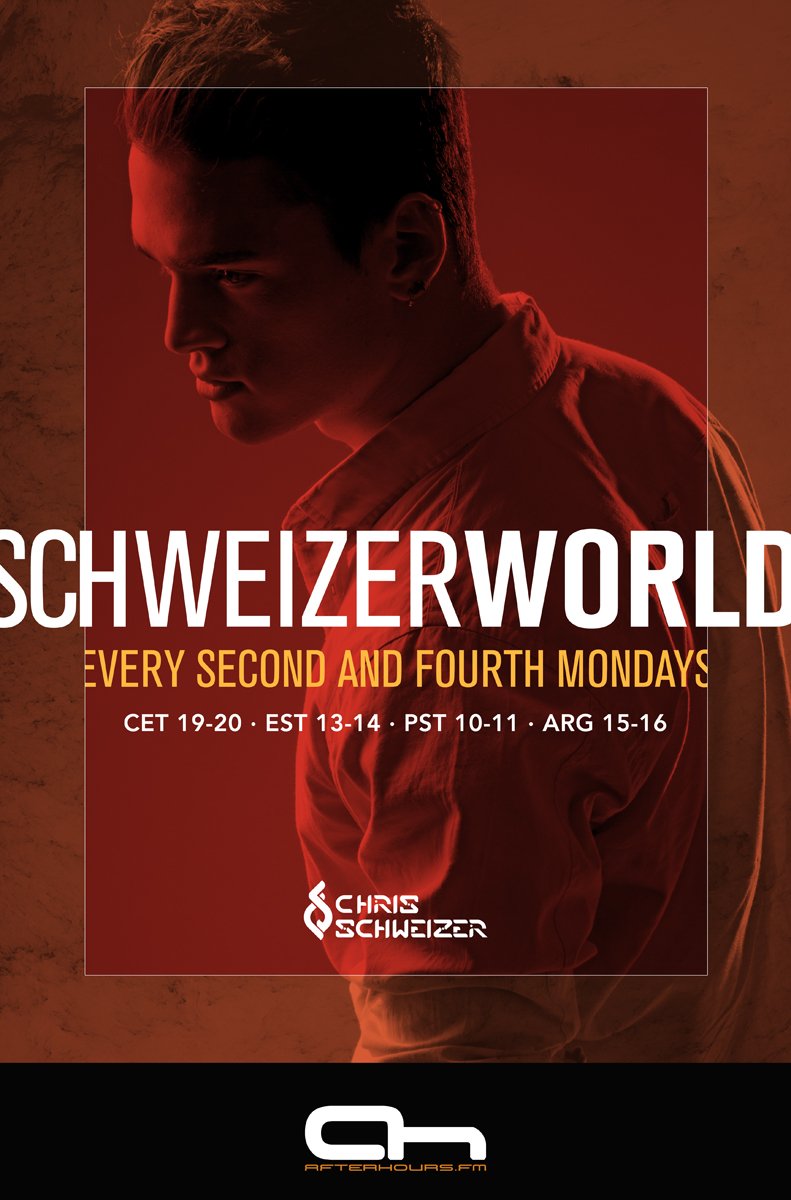 ChrisSchweizer's tweet photo. #SchweizerWorld in 1 hour. Dont forget to tune @AfterhoursFM #SW09 https://t.co/fU8LnSqBtu