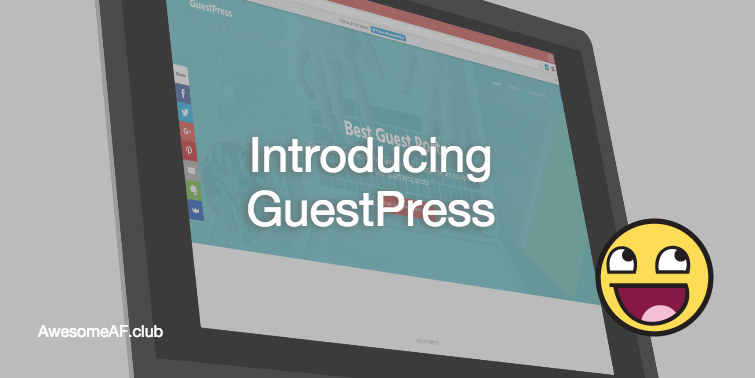awesomeAFalex's tweet photo. Introducing @GuestdotPress - https://t.co/C4hlXNeB67 https://t.co/QBGxx66h75